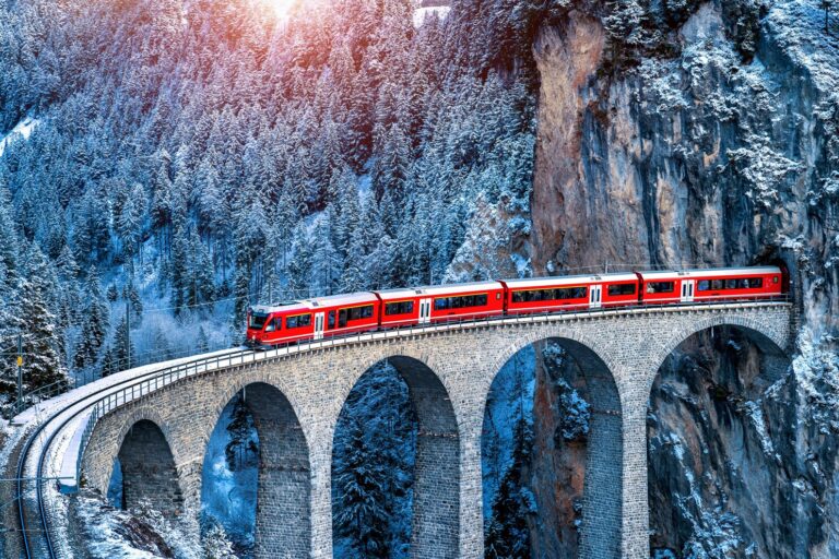 Whether chugging along the Italian coastline or flitting past fjords and soaring peaks in Scandinavia, these European train journeys highlight the joy of slow travel In recent years, trains have found new fans as travellers seek more affordable, sustainable and flexible modes of transport, and reconsider their need for privacy, space and comfort. A fresh enthusiasm for rail has led to much-needed investment in infrastructure and innovation, with ambitious plans afoot for 2025. Among them, Austria’s state railway will introduce its brand new Nightjet fleet to existing routes and Belmond launches the Britannic Explorer in July – the first luxury sleeper train in England and Wales. Ten years ago the romance of railways appeared to be fading as a mass cull of European sleeper trains gave way to budget airlines and high-speed rail.  However, with climate change an ever-growing concern, travellers are drifting back to the rails, partly in an attempt to reduce carbon emissions and embrace the joy of slow travel – with the world’s most beguiling landscapes as a backdrop. In 2023, Interrail experienced a record year of sales, while night trains continue to undergo a renaissance. From Scandinavian sleeper trains to a romantic ride through Istanbul, here are 12 of the best European train trips to book this year. Stockholm, Sweden to Narvik, Norway Duration: 18 hours overnight Price: From 980 SEK (70 GBP) one-way or 1,264 SEK (90 GBP) for a six-person couchette The night train to Narvik in Norway sets off just after 6pm from Stockholm Central Station, taking a little over 18 hours to travel up the backbone of Sweden and more than 100 miles into the Arctic Circle. While the route is popular year-round, it’s best experienced in winter, when passengers mill about in base layers and boots, unwrapping slabs of smoked salmon and making friends in the dining car. Over steaming bowls of reindeer stew and mash, passengers see black forests flit by the window, the golden lights of ski resorts, and snow shovelled into peaks. Seats are wide and reclining, but it’s better to reserve a comfortable couchette or a private cabin with an en-suite shower if your budget allows. In the morning, passengers disembark at the town of Kiruna in Swedish Lapland for cross-country skiing and to chase the Northern Lights, while those remaining on the train to Narvik are privy to the grand finale of Norway’s fjords, twisting around the cliffs below. Oslo to Trondheim, Norway Duration: Eight hours overnight Price: Twin sleeper compartment from 1,691 NOK (120 GBP) for two Departing Oslo just before 11pm, this plush sleeper train offers passengers a smooth ride in warm, comfortable berths, with trackside views of the Dovrefjell-Sunndalsfjella National Park’s mountains and rivers that thrash at every bend. Ride the train in winter and you’ll witness ice-fringed farmhouses, frozen lakes and possibly a spritz of the neon Northern Lights. However, for around eight weeks between May and July, Norway experiences the natural phenomenon known as the Midnight Sun, when the sun stays above the horizon, the landscape bright from 3am. During this time, passengers will see cyclists out in tandem, hikers appearing on the hillsides and anglers thigh-deep in waders – all before 5am. The train arrives into the city of Trondheim at 6.30am, where it’s worth spending a few days wandering its colourful, cobbled streets and discovering why this gastronomic haven – home to three Michelin-starred restaurants – is fast becoming a key culinary destination. Brussels, Belgium, to Venice, Italy Duration: 19 hours Price: One-way tickets from 109 EUR (90 GBP); couchettes from 139 EUR (116 GBP); private compartments from 149 EUR (124 GBP) In May 2023, Belgian-Dutch collective European Sleeper launched the inaugural Good Night Train, which took passengers from Brussels to Berlin via Antwerp, Rotterdam and Amsterdam. Sourcing old rolling stock (coaches built in the mid 1950s), the concept has attracted everyone from families with young children to tourists from Tokyo and older European couples who have given up flying. Its low prices – seats start from 49 EUR one way – have been a welcome relief to passengers wanting to travel by rail but unable to afford the often eye-watering prices. Since launching, European Sleeper has expanded with routes through Dresden, Prague, Innsbruck, Bolzano and Venice. The rail group recently introduced a dining car on certain routes, but otherwise, an attendant serves sandwiches, crisps and instant noodles, along with an ample breakfast box in the morning. Dine before boarding or pack a few goodies for the ride. Cannes, France to Ventimiglia, Italy Duration: One hour 30 minutes Price: One-way tickets from 14.30 EUR Known for its glitz, glamour and curving beaches, the French Riviera is home to one of the world’s most glorious train rides. Nothing more than a regular commuter service, this double-decker train departs multiple times a day, taking just over 90 minutes from Cannes to Ventimiglia on the Italian border. Sit upstairs on the right for views of the ocean fizzing its way up the shore, bronzed men playing volleyball and yachts bobbing about in the harbour. On board, you’ll find a mixed crowd of students reading Kindles and and grandmas with baguettes in their baskets and tiny dogs curled at their feet. There’s graffiti on the windows and gum under the seats, but it’s in keeping with the spirit of the ride. On the approach to Cagnes-sur-Mer, look left towards pink villas lined with cypress trees, and purple flowers pouring down balconies, before a lovely long stretch of the Ligurian sea sparkles towards Nice. Consider hopping on and off this train to explore the towns in between before arriving in Ventimiglia for a sundowner and a stroll around its markets. The GoldenPass Express from Montreux to Interlaken, Switzerland Duration: Three hours and 15 minutes Price: Single tickets from 76 CHF (68 GBP) One of Europe’s newest tourist trains, the GoldenPass Express has revolutionised train travel through the Alps. Previously passengers had to travel by metric gauge between Montreux and Zweisimmen in Switzerland and change trains to complete the journey to Interlaken in the Bernese Oberland. Today, a single elegant locomotive pulls passengers around mirror-like lakes and flower-filled meadows, thanks to revolutionary technology that permits the train to change the gauge of its wheels and the height of its coaches mid-journey. Setting off from the shores of Lake Geneva, this service is an ideal way to spend an afternoon, nursing a glass of wine (or three) as the train takes three hours to circle valleys, vineyards and green-tinged glaciers before drawing into Interlaken. Tickets can be purchased up to two months before departure.